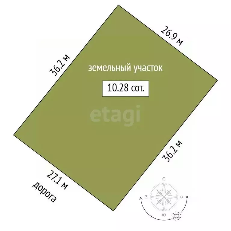 Участок в Тюменская область, Тюмень Ирбитский Тракт 3-й км от ... - Фото 1