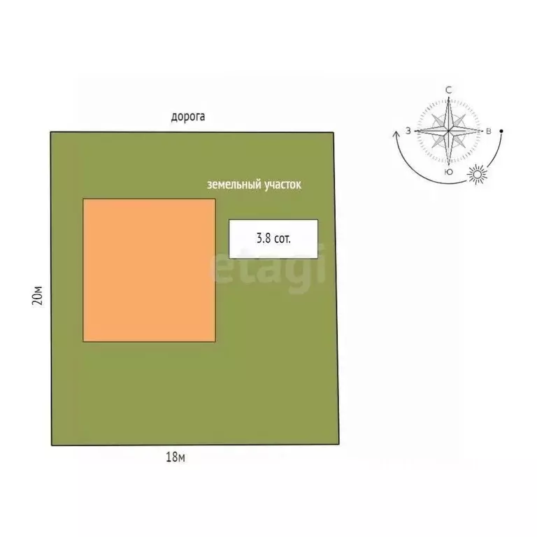 Дом в Башкортостан, Стерлитамакский район, Отрадовский сельсовет, ... - Фото 2