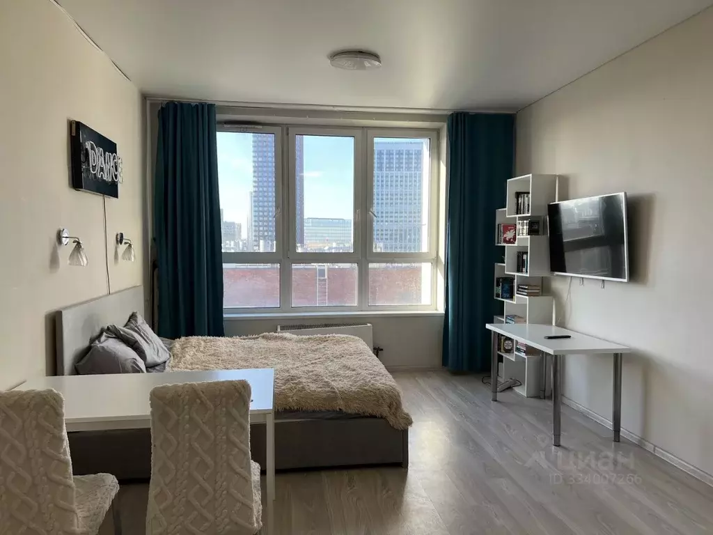Студия Москва Шелепихинская наб., 34к1 (35.0 м) - Фото 1