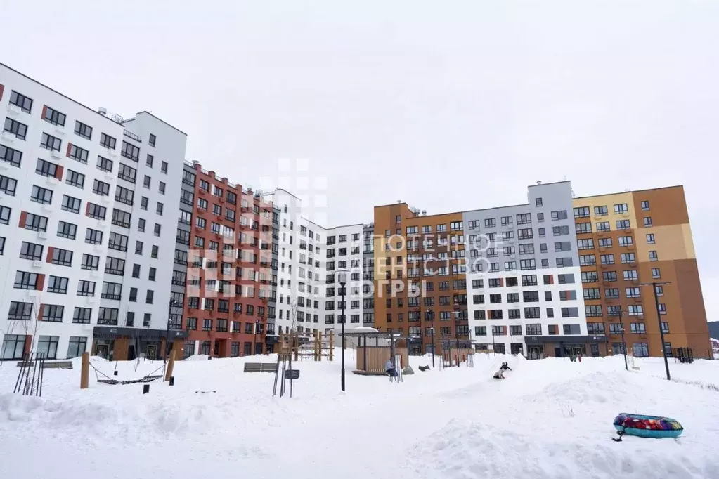 1-к кв. Ханты-Мансийский АО, Ханты-Мансийск Самаровская ул., 10 (34.6 ... - Фото 2