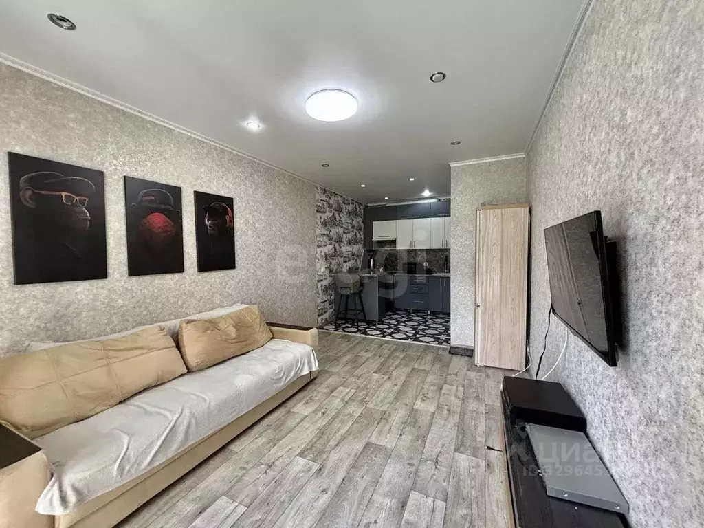 1-к кв. Татарстан, Казань ул. Азата Аббасова, 7 (47.0 м) - Фото 1