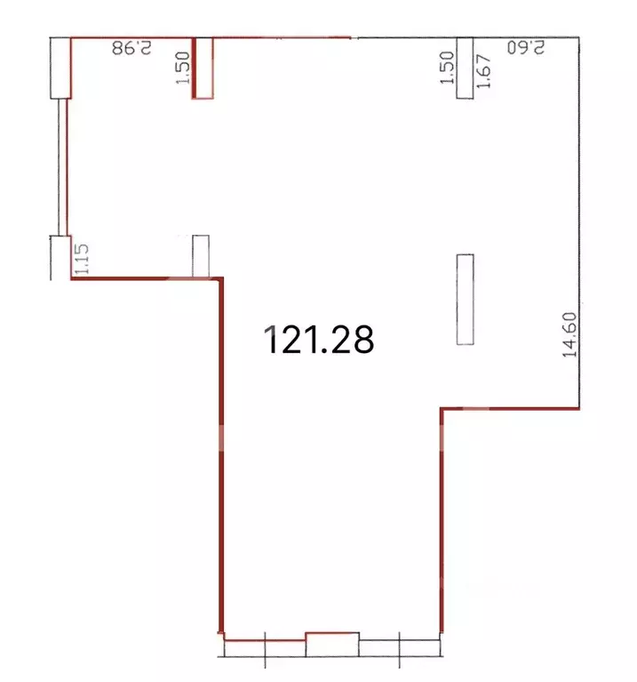 Помещение свободного назначения в Москва Причальный проезд, 10к2 (121 ... - Фото 2