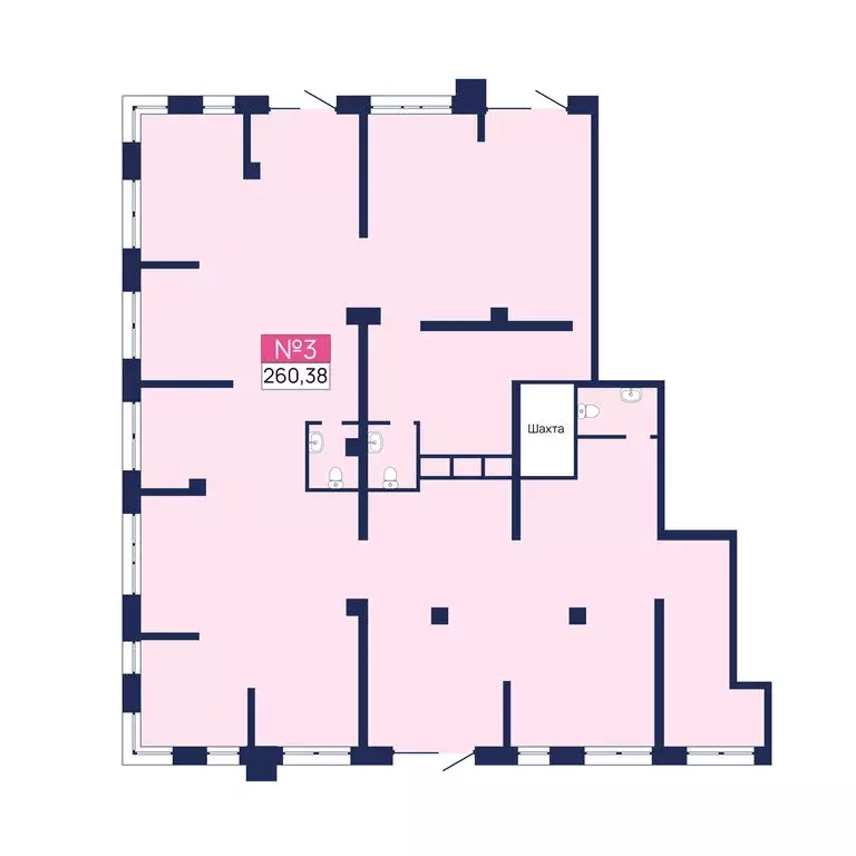 Помещение свободного назначения (260.38 м) - Фото 1