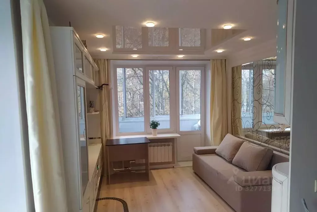 1-к кв. Московская область, Одинцово Солнечная ул., 7 (30.4 м) - Фото 1