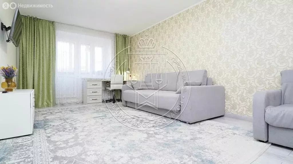 1-комнатная квартира: Казань, улица Рауиса Гареева, 98 (42.6 м) - Фото 1