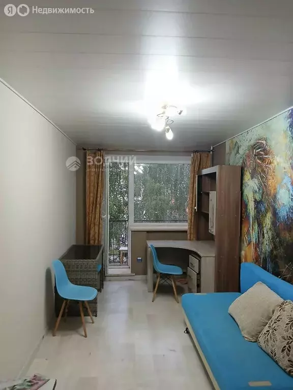 1к в -комнатной квартире (14.2 м) - Фото 1