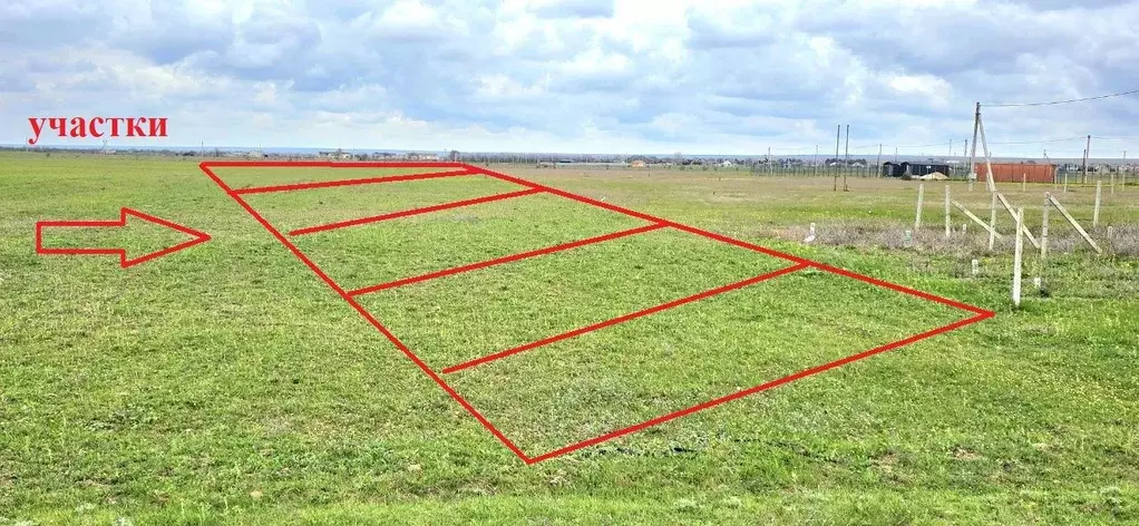 Участок в Крым, Черноморский район, Окуневское с/пос, с. Знаменское  ... - Фото 2