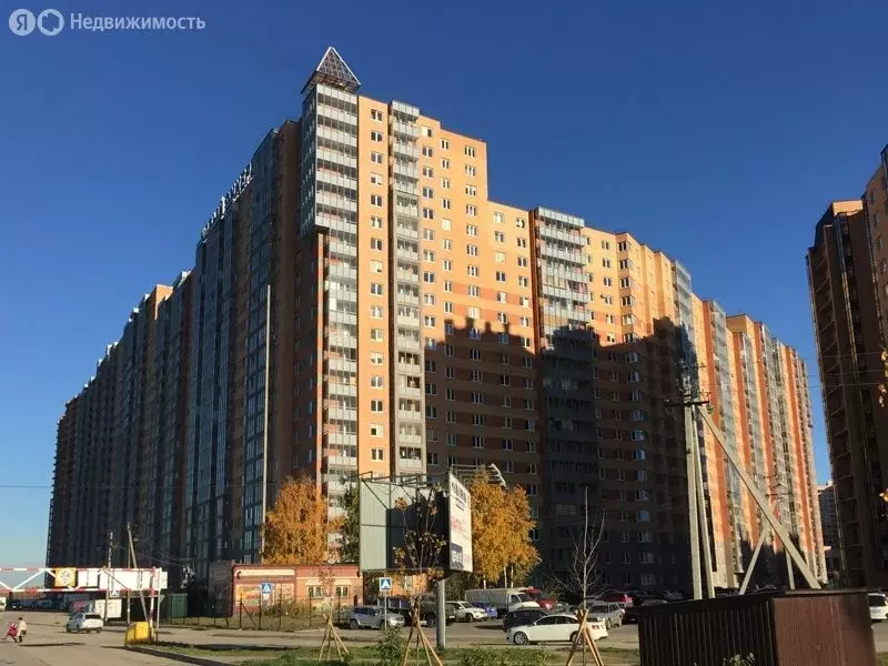 1-комнатная квартира: Кудрово, Областная улица, 1 (32 м) - Фото 1