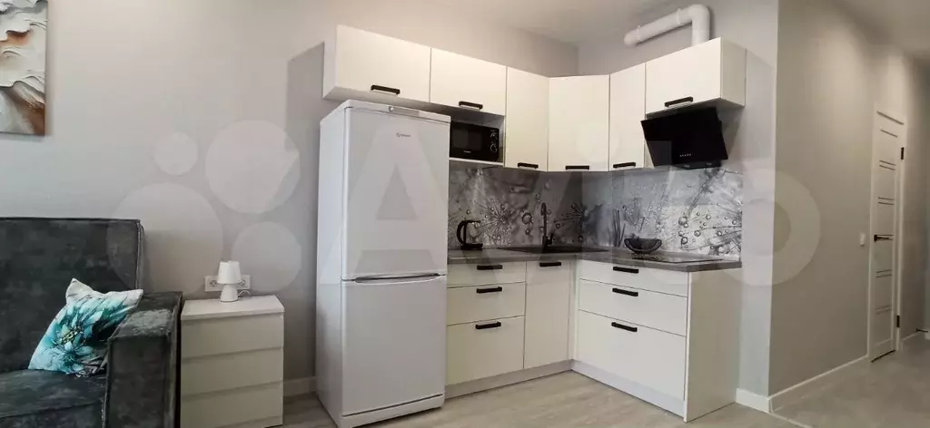 Квартира-студия, 27 м, 4/18 эт. - Фото 1