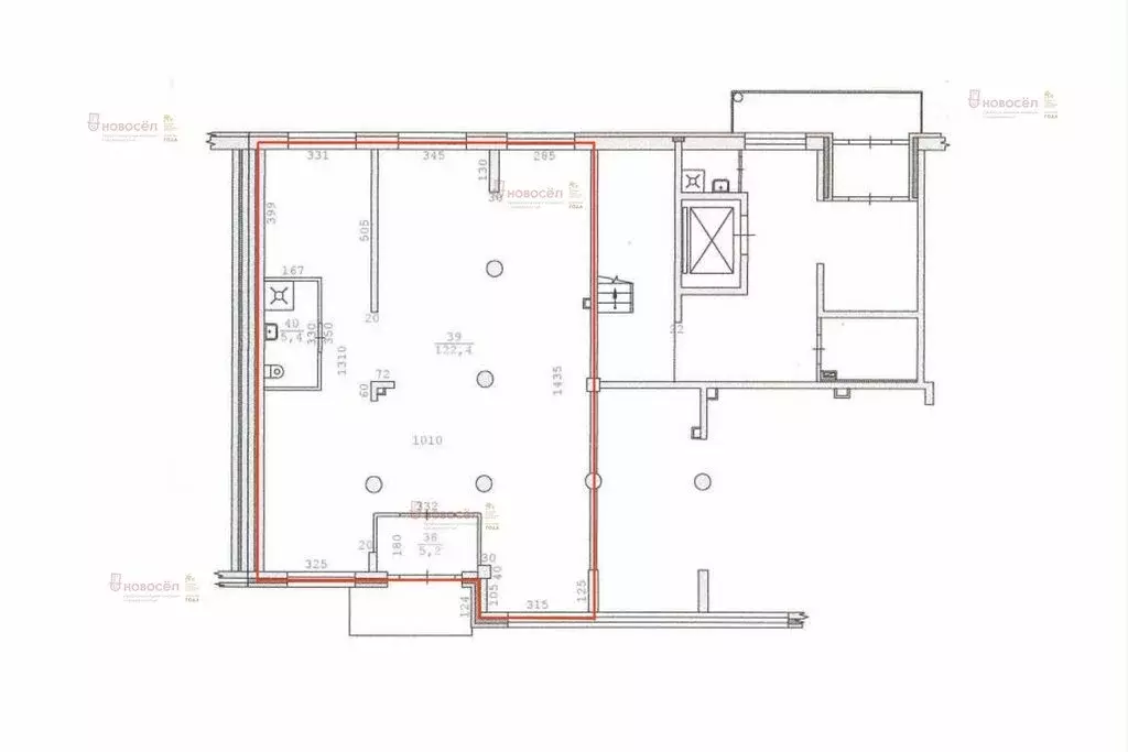 Торговая площадь (133 м) - Фото 1