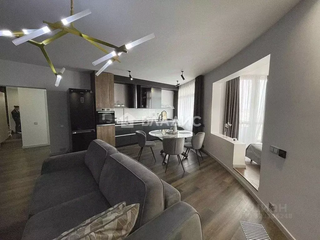 2-к кв. Бурятия, Улан-Удэ Комсомольская ул., 1В (64.0 м) - Фото 2