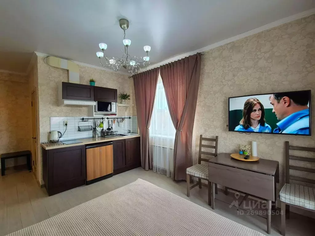 Студия Ставропольский край, Кисловодск ул. Кирова, 33 (28.0 м) - Фото 1