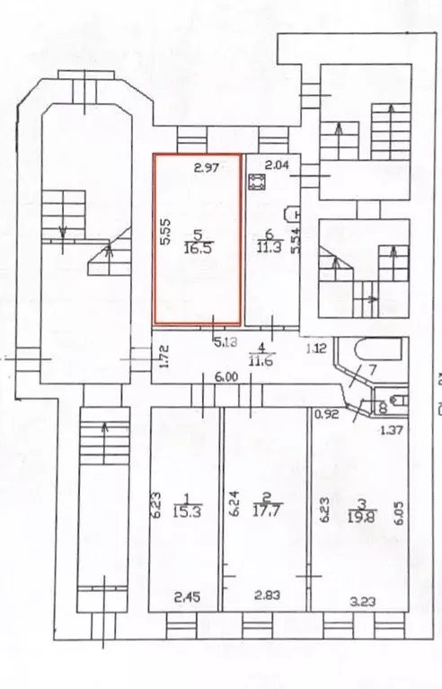 Комната Санкт-Петербург Витебская ул., 15 (16.5 м) - Фото 2