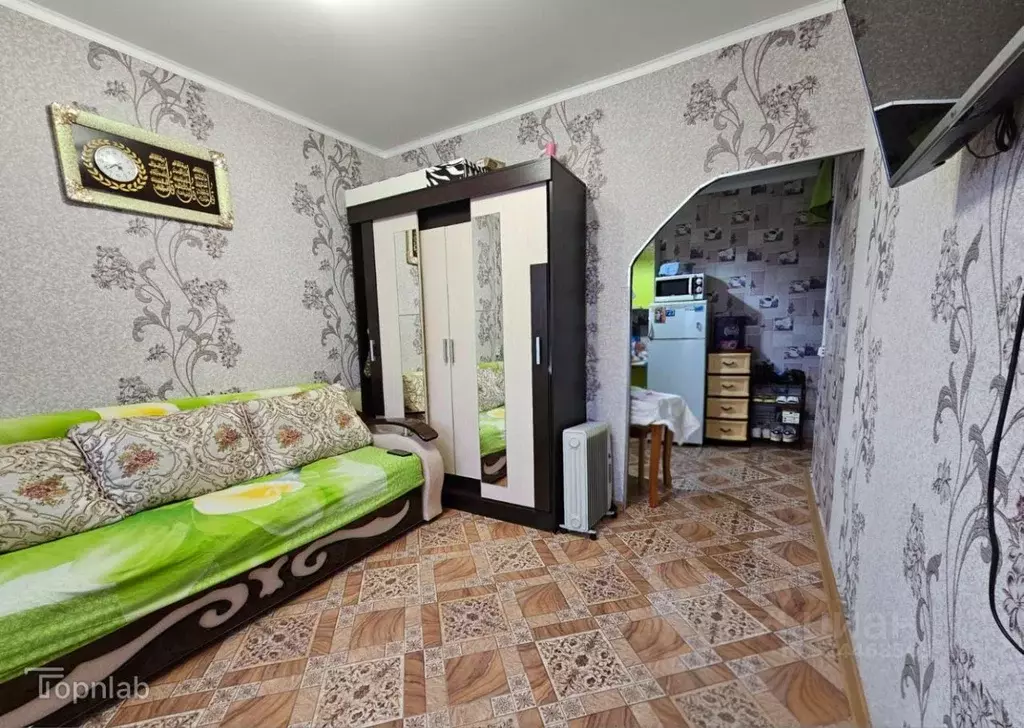 Комната Астраханская область, Астрахань ул. Адмирала Нахимова, 48А ... - Фото 2