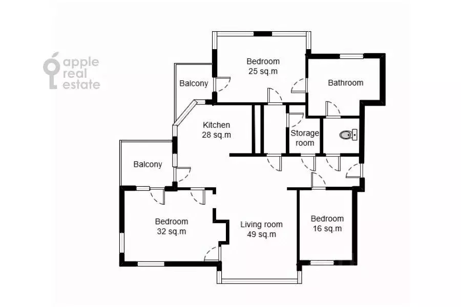 4-к кв. Москва ул. Большая Якиманка, 17/2С2 (192.0 м) - Фото 2