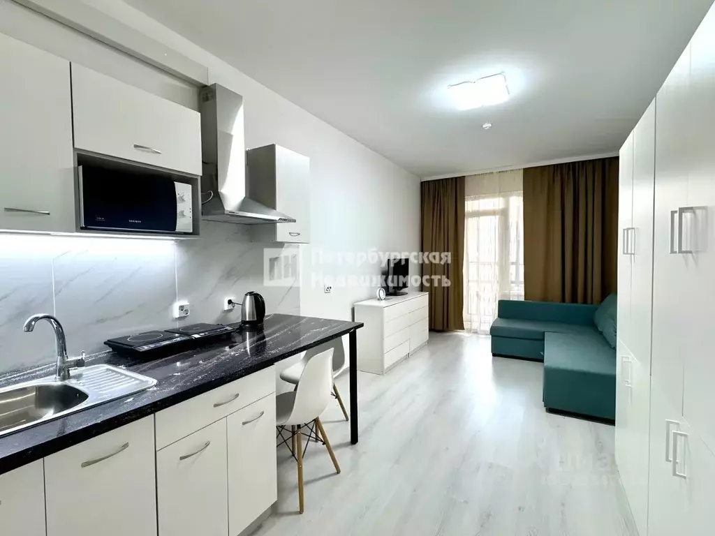 Студия Санкт-Петербург ул. Струве, 14к2 (26.3 м) - Фото 1