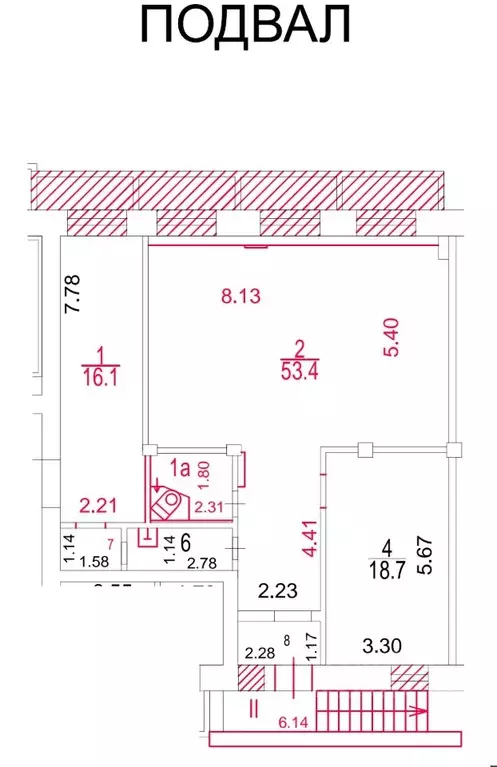 Помещение свободного назначения в Москва Зеленый просп., 60/35 (103 м) - Фото 2
