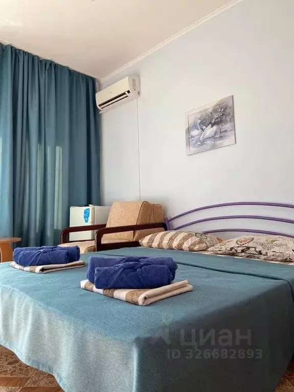 Комната Крым, Феодосия муниципальный округ, Коктебель пгт ул. ... - Фото 1