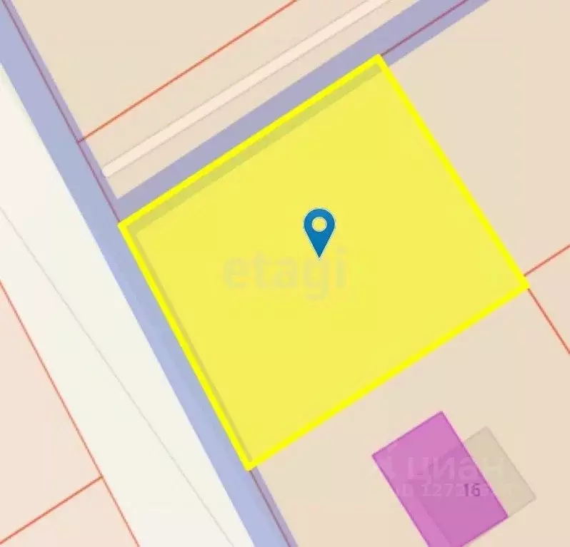 Участок в Калужская область, Калуга ул. Валентины Гризодубовой (10.0 ... - Фото 2