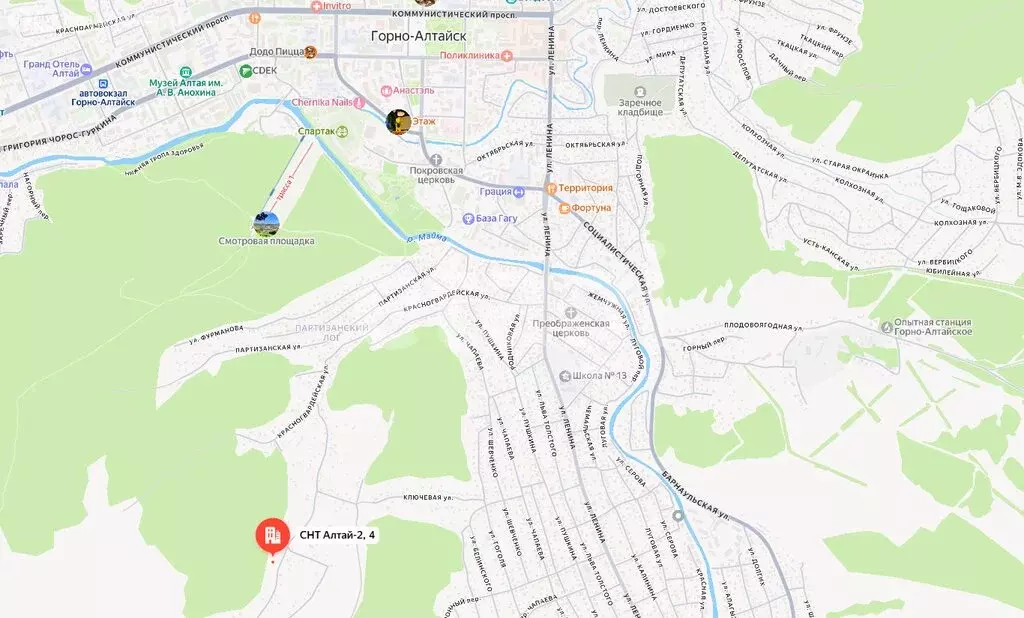 Участок в Горно-Алтайск, СНТ Алтай-4 (17 м) - Фото 2