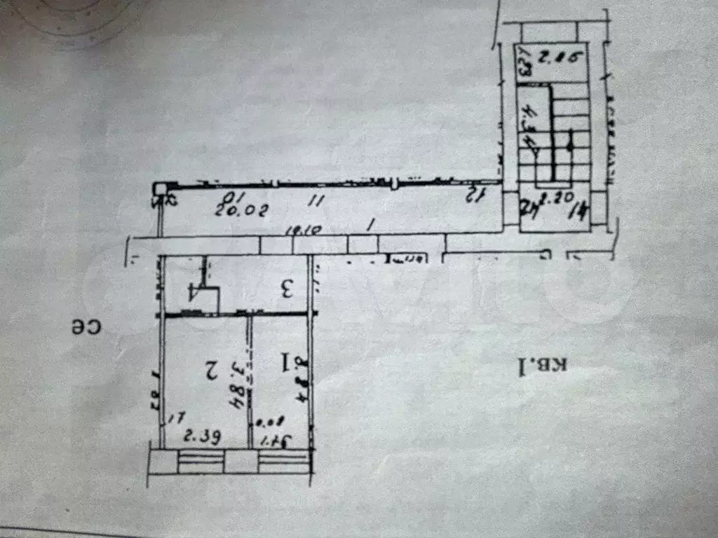 1-к. квартира, 22,4 м, 1/5 эт. - Фото 0