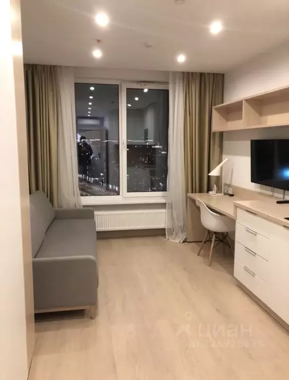 Студия Москва ул. 1-я Леонова, 18 (20.3 м) - Фото 1