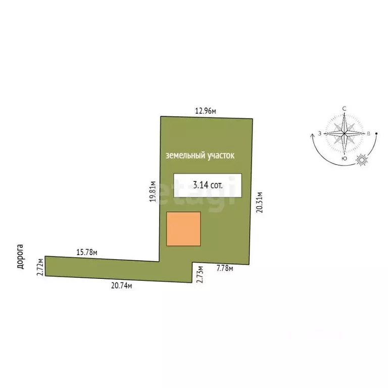 Дом в Ростовская область, Ростов-на-Дону Урожай садовое товарищество, ... - Фото 2
