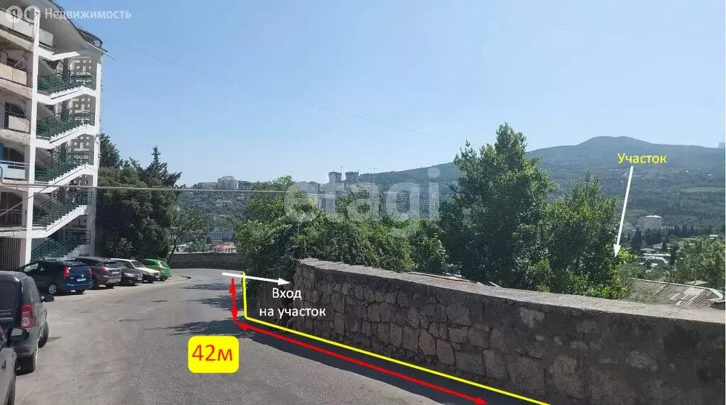 Участок в Ялта, улица Чернова (10 м) - Фото 1
