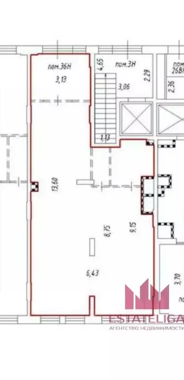 Помещение свободного назначения в Москва просп. Прокшинский, 5 (70 м) - Фото 1
