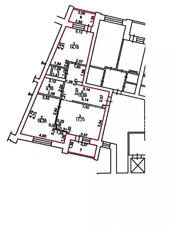 3-к кв. Чувашия, Чебоксары просп. Максима Горького, 12 (77.3 м) - Фото 1