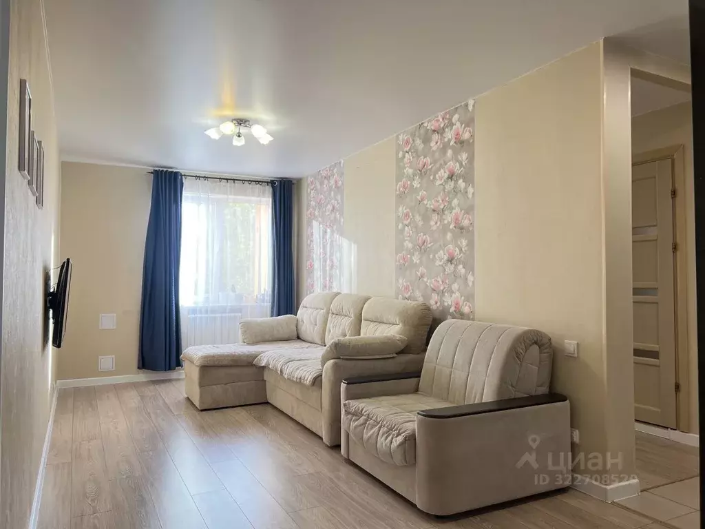 3-к кв. Карелия, Петрозаводск Ругозерский пер., 11 (66.5 м) - Фото 1