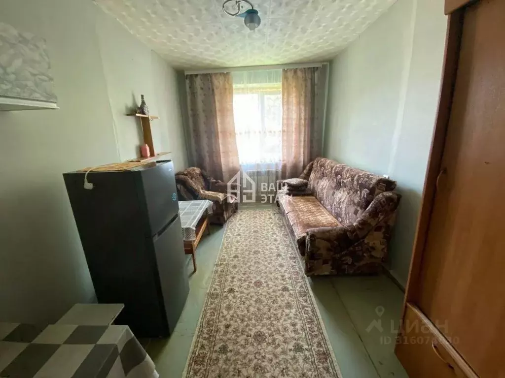 Комната Калужская область, Калуга пер. Хрустальный, 9 (11.5 м) - Фото 1