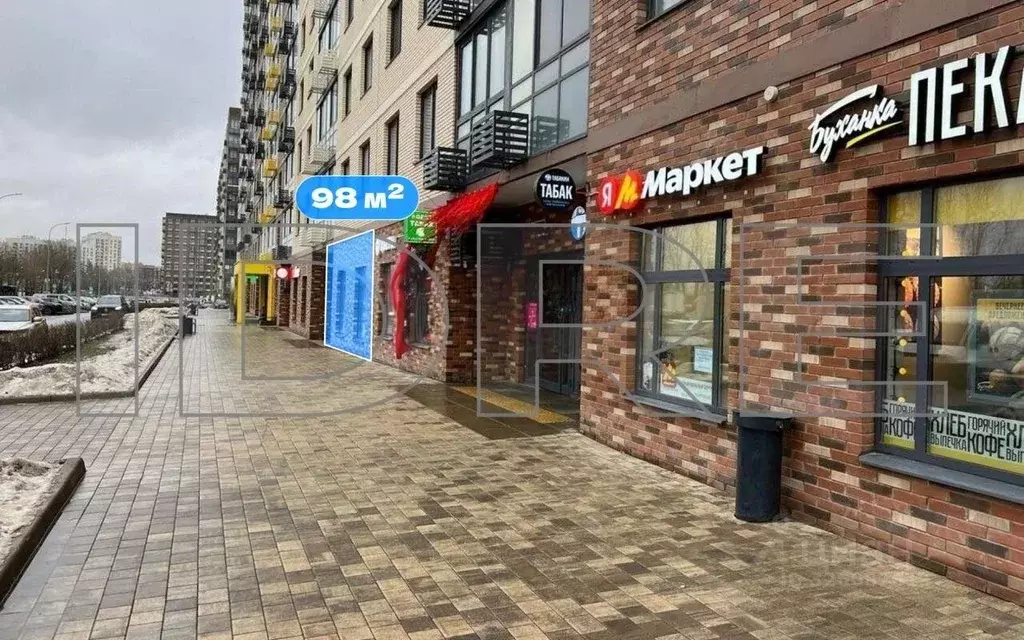 Торговая площадь в Москва ш. Рязановское, 31к2 (98 м) - Фото 2