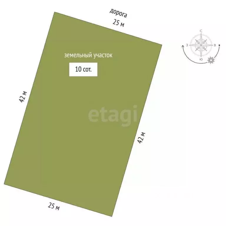 Участок в Крым, Симферопольский район, Добровское с/пос, с. Пионерское ... - Фото 2