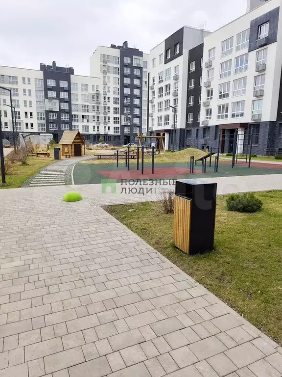 1-к. квартира, 39 м, 2/4 эт. - Фото 1