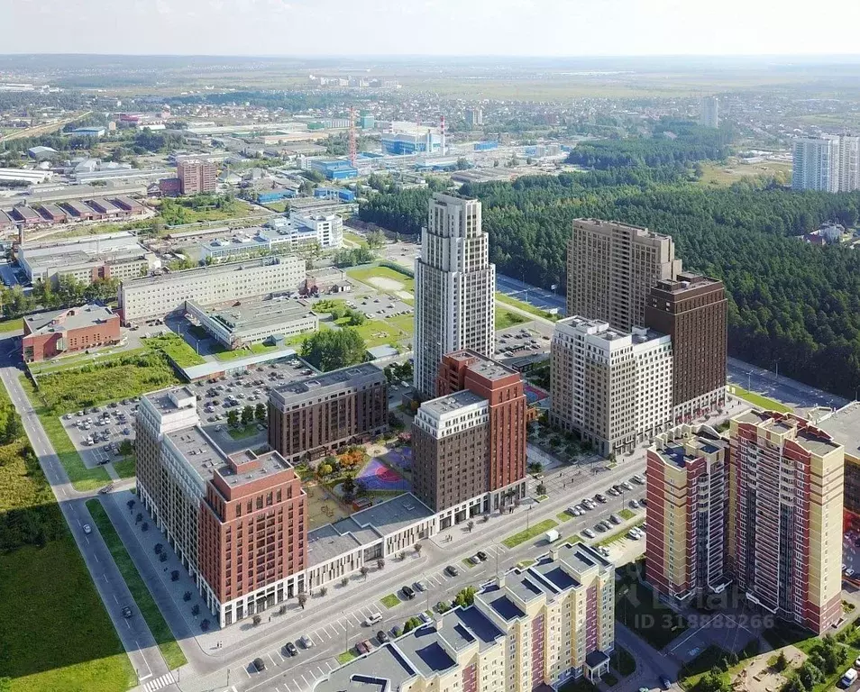 2-к кв. Свердловская область, Екатеринбург ул. Краснолесья, 10/5 (51.7 ... - Фото 0