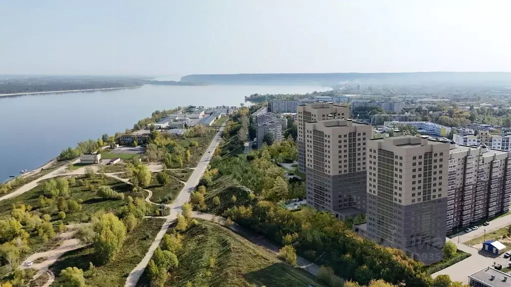 2-к кв. Чувашия, Новочебоксарск бул. Речной, поз7 (41.93 м) - Фото 0