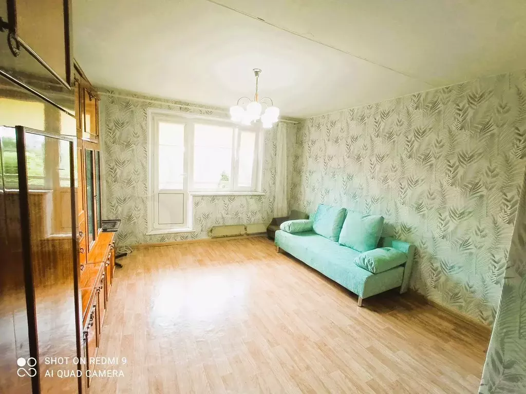 1-к. квартира, 40 м, 5/12 эт. - Фото 1