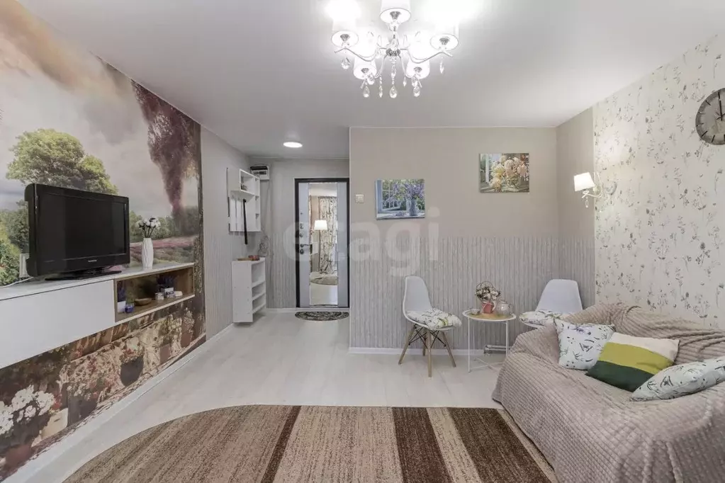 Студия Тюменская область, Тюмень Харьковская ул., 69а (17.0 м) - Фото 1