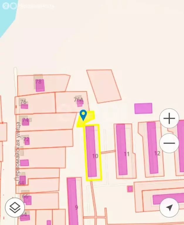 Участок в Большая Елховка, Первомайская улица (3 м) - Фото 2