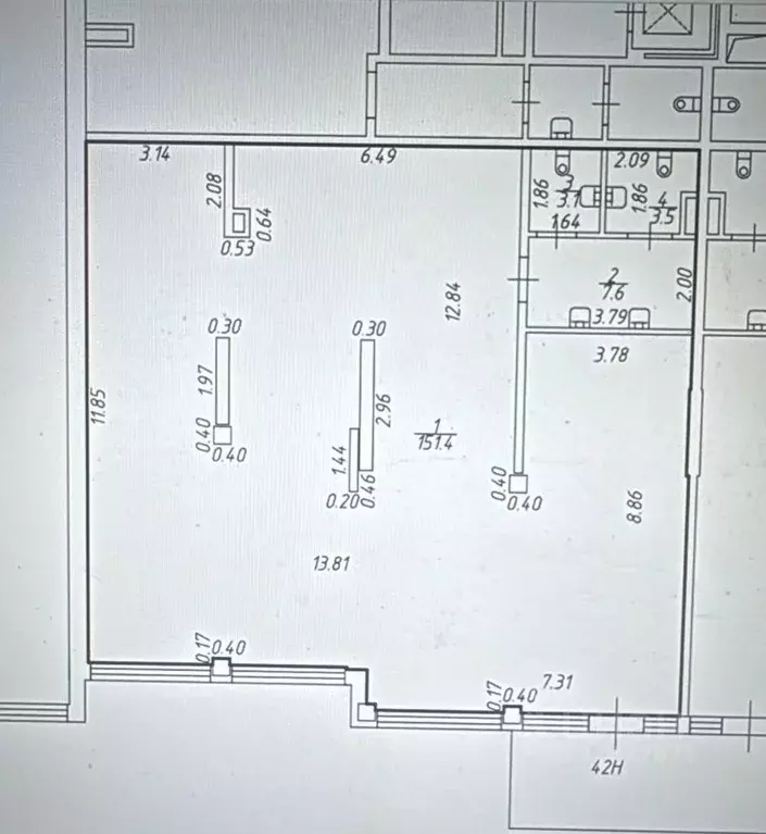 Помещение свободного назначения в Санкт-Петербург пос. Шушары, просп. ... - Фото 2