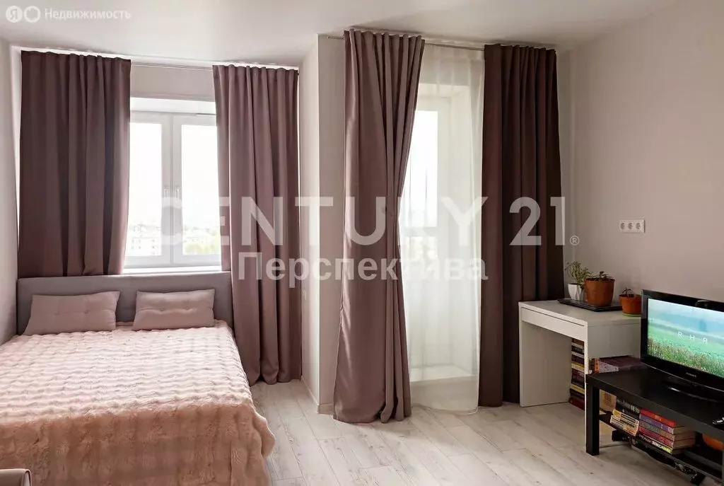 Квартира-студия: посёлок городского типа Мирный, Крымская улица, 12/11 ... - Фото 1