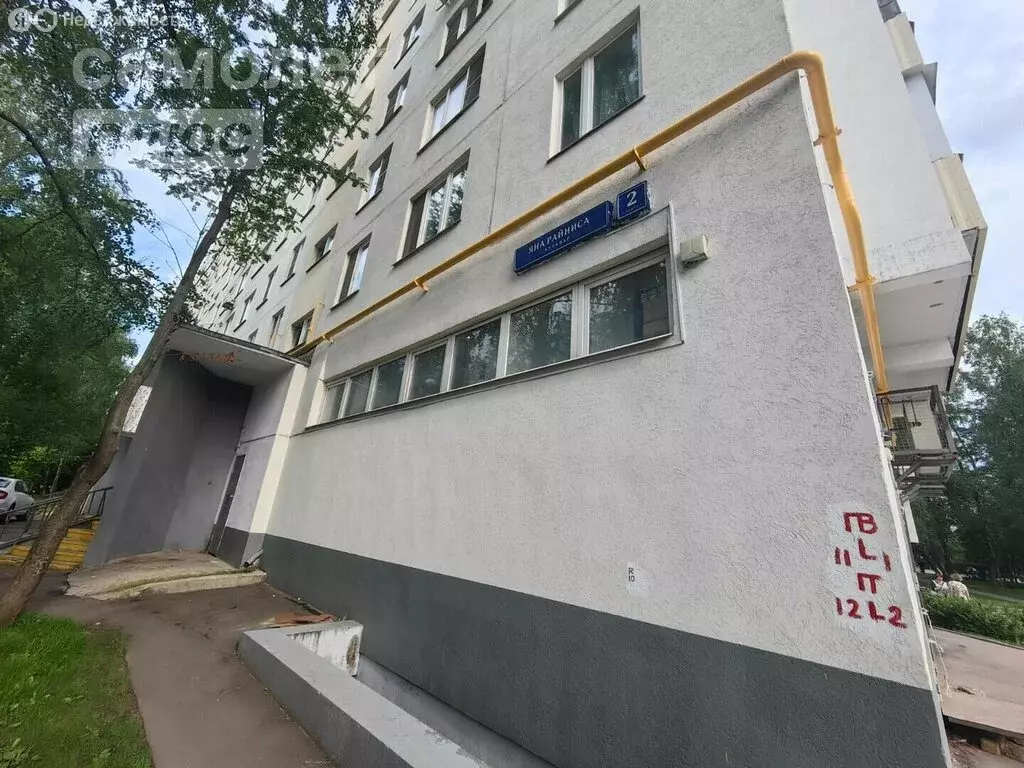 3-комнатная квартира: Москва, бульвар Яна Райниса, 2к1 (59.2 м) - Фото 0