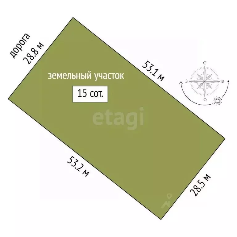 Участок в Тюменская область, Тюменский муниципальный округ, д. ... - Фото 2