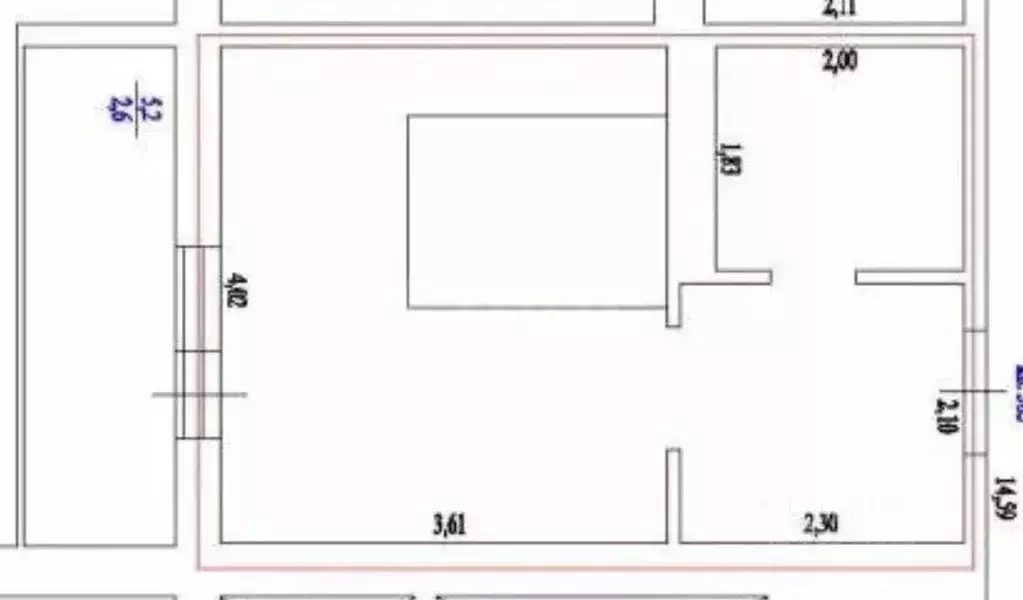 Студия Оренбургская область, Оренбург ул. Юркина, 2 (25.0 м) - Фото 2