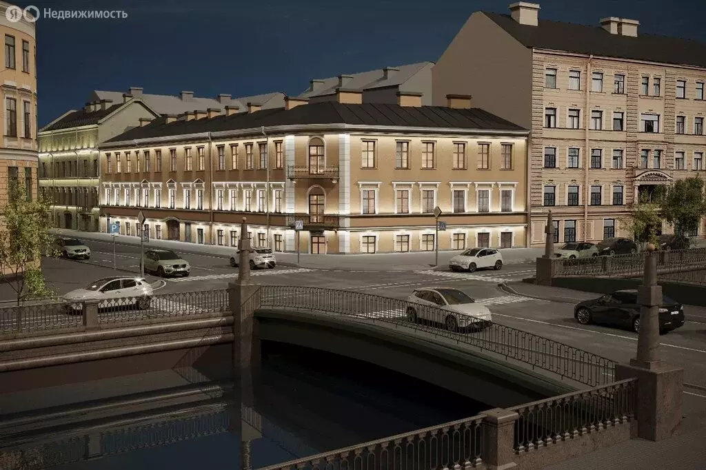 Квартира-студия: Санкт-Петербург, Большая Подьяческая улица, 1-3 (30.6 ... - Фото 2