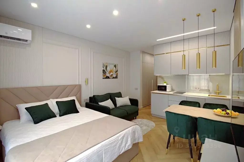 Студия Краснодарский край, Сочи ул. Искры, 88к6 (28.0 м) - Фото 0