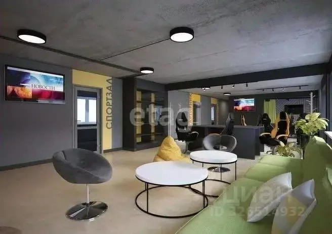 Студия Тюменская область, Тюмень ул. Мельникайте, 83 (20.8 м) - Фото 1