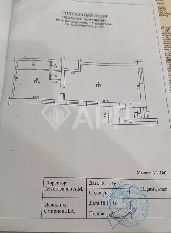 Помещение свободного назначения в Башкортостан, Стерлитамак ул. ... - Фото 1