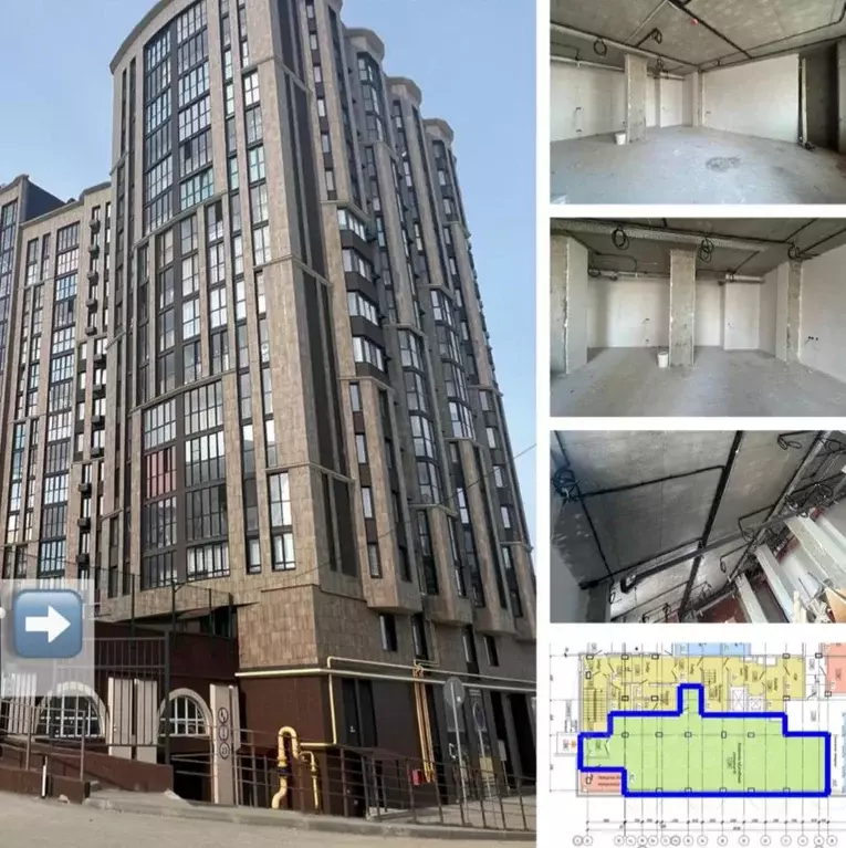 Офис в Ивановская область, Иваново Профсоюзная ул., 4 (154 м) - Фото 1